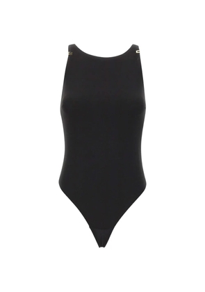 Elisabetta Franchi crew-neck bodysuit - Black