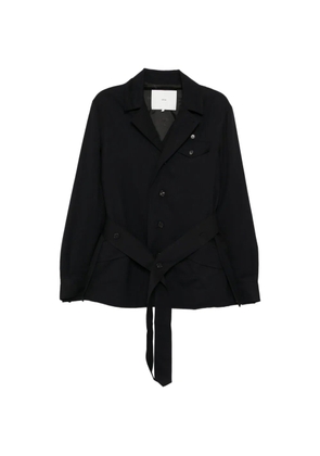 Setchu belted jacket - Blue