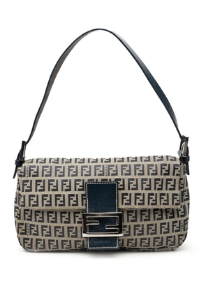 Fendi Pre-Owned 2000-2010 Zucchino Canvas Baguette shoulder bag - Brown