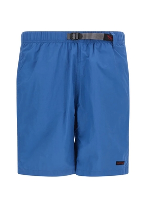 Gramicci integrated-belt bermuda shorts - Blue