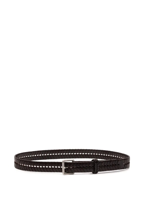 LEMAIRE braided belt - Brown