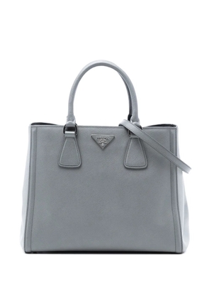 Prada Pre-Owned 2015-2026 Medium Bicolor Saffiano Lux Galleria satchel - Grey