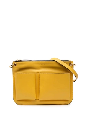 Marni Pre-Owned 2015-2025 Leather Pocket crossbody bag - Yellow