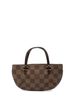 Louis Vuitton Pre-Owned 2000-2025 Damier Ebene Manosque Pochette handbag - Brown