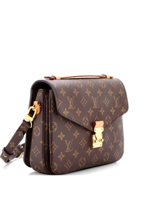 Louis Vuitton Pre-Owned Pochette Metis Monogram Canvas crossbody bag - Brown