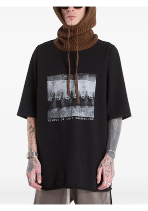 Rick Owens DRKSHDW Jumbo SS cotton T-shirt - Brown