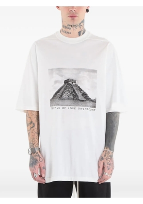 Rick Owens DRKSHDW Jumbo SS cotton T-shirt - White