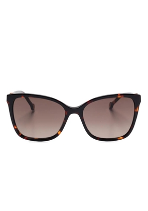 Carolina Herrera cat-eye sunglasses - Brown