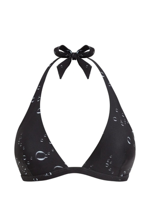 Vilebrequin Bubble 3D bikini top - Black