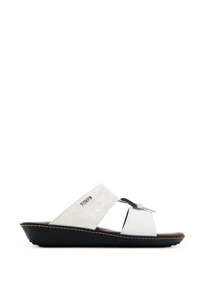 Tod's Arabic buckled sandals - White