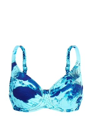 Vilebrequin Coral Reef bikini top - Blue