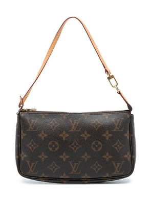 Louis Vuitton Pre-Owned 2001 Monogram Pochette Accessoires shoulder bag - Brown
