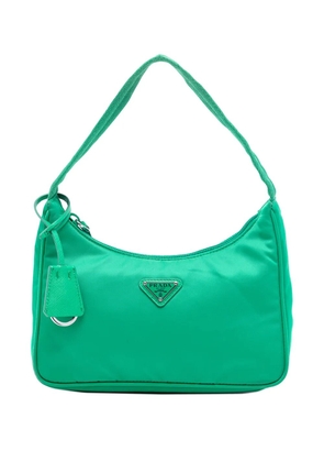 Prada Pre-Owned 2019-2025 Mini Tessuto Re Edition 2000 shoulder bag - Green