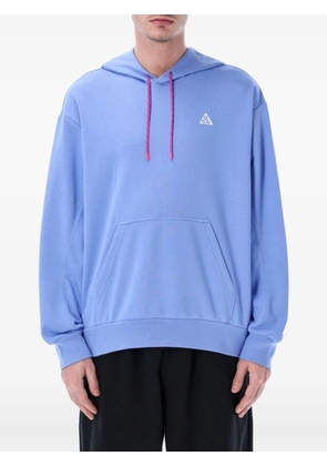 Nike Magic Hour logo drawstring hoodie - Blue