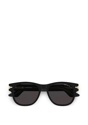 Montblanc square-frame sunglasses - Black
