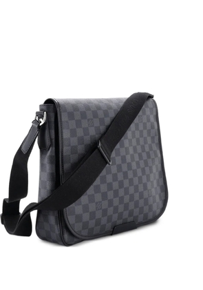 Louis Vuitton Pre-Owned Renzo Messenger Bag Damier Graphite crossbody bag - Black