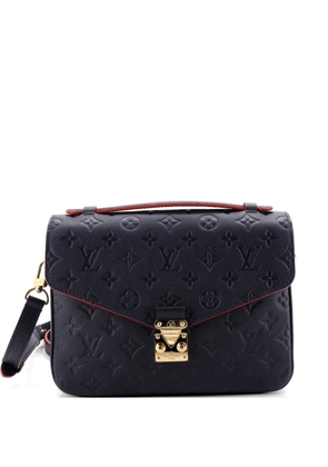 Louis Vuitton Pre-Owned Pochette Metis Monogram Empreinte Leather crossbody bag - Blue