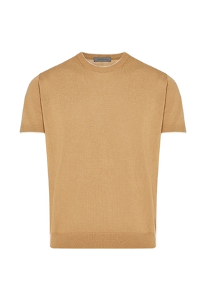 Corneliani ribbed T-shirt - Neutrals