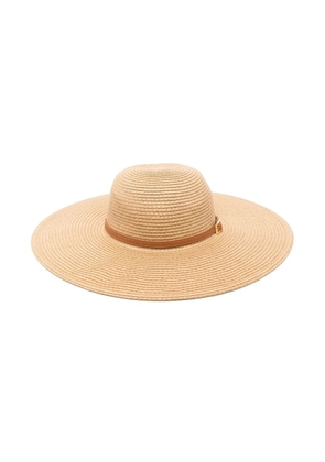 Melissa Odabash Jemima woven sun hat - Neutrals