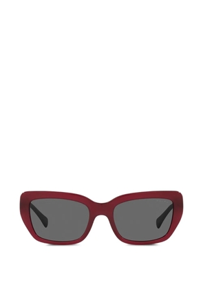 Polo Ralph Lauren rectangle-frame sunglasses - Red