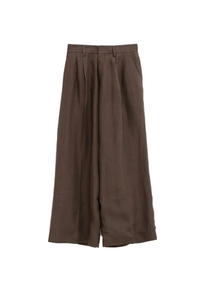 ERL pleated trousers - Brown