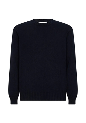D4.0 ribbed long-sleeve sweater - Blue