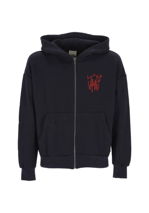 Jaws printed hoodie - Blue