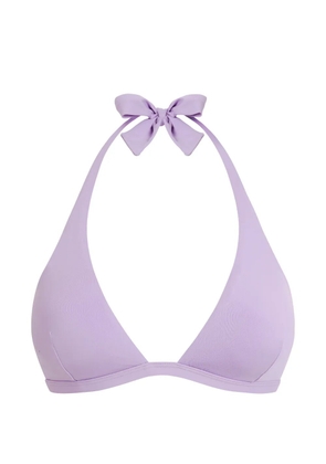 Vilebrequin Halter bikini top - Purple