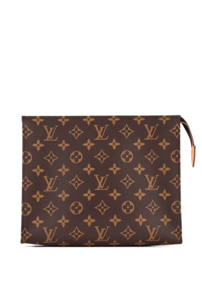 Louis Vuitton Pre-Owned Toiletry Pouch Monogram Canvas 26 clutch bag - Brown