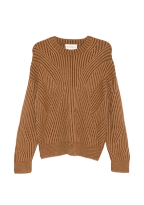 BOMPARD ribbed sweater - Brown