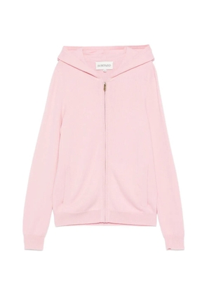BOMPARD zip hooded hoodies - Pink