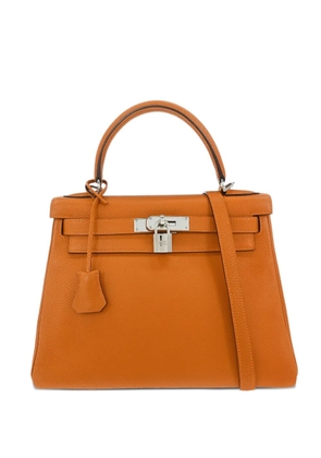 Hermès Pre-Owned 2004 28 Kelly Togo tote bag - Orange