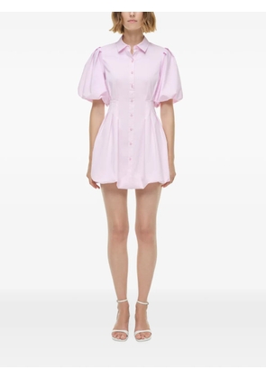 Simkhai Cleo puff-sleeve mini dress - Pink