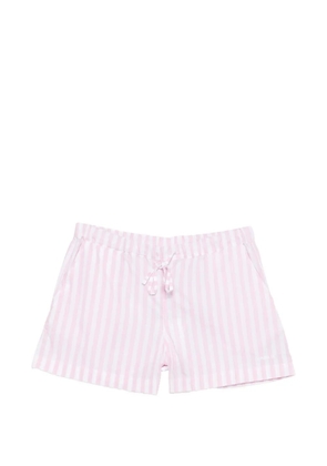 Hunza G striped drawstring shorts - Pink