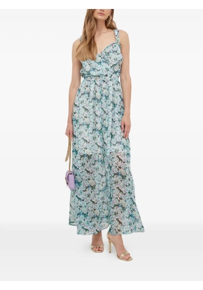Morgan floral maxi dress - Blue