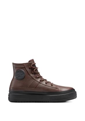 Converse high-top lace-up sneakers - Brown