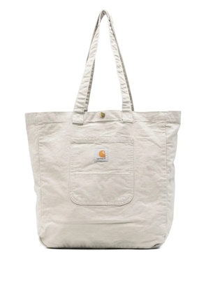 Carhartt WIP pocket detail tote bag - White