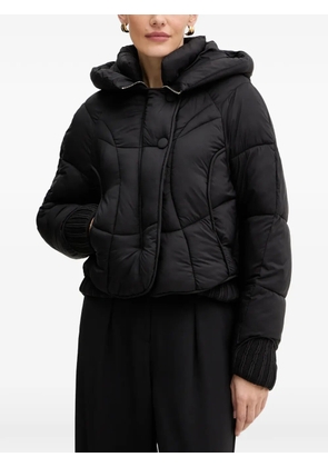 FRACOMINA hooded padded jacket - Black