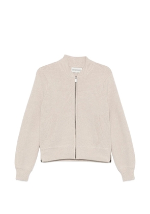 BOMPARD Milano zip-up bomber jacket - Neutrals
