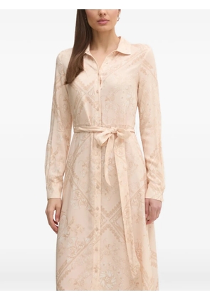 Gaudi tie-waist maxi dress - Neutrals