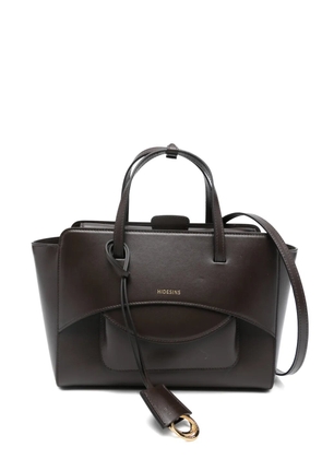 HIDESINS top handle tote bag - Brown