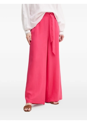 Gaudi tie-waist trousers - Pink