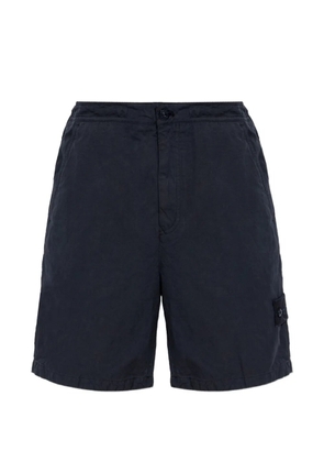 Stone Island patch-pocket shorts - Blue