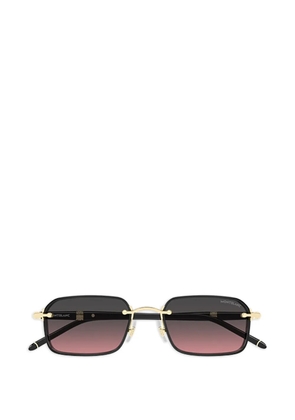 Montblanc Meisterstück square-frame sunglasses - Gold