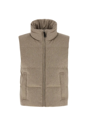 Max Mara Amoroso zip-up gilet - Neutrals