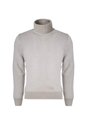 Gran Sasso ribbed roll-neck sweater - Grey