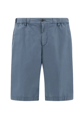 Paul & Shark drawstring cotton shorts - Blue