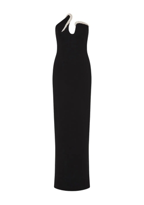Rachel Gilbert Tessa embellished strapless maxi gown - Black