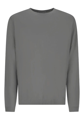 GOES BOTANICAL crew-neck long-sleeve sweater - Grey