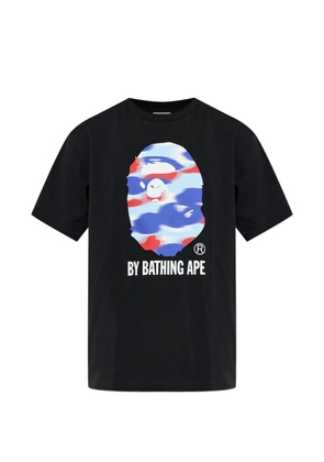 A BATHING APE® printed T-shirt - Black